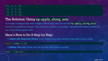 How to Merge a List Containing Numpy Arrays and Numbers into One Numpy Array