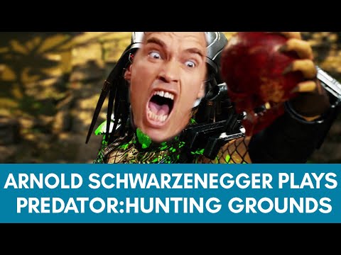 Video: Arnie Kommer Till Predator: Hunting Grounds