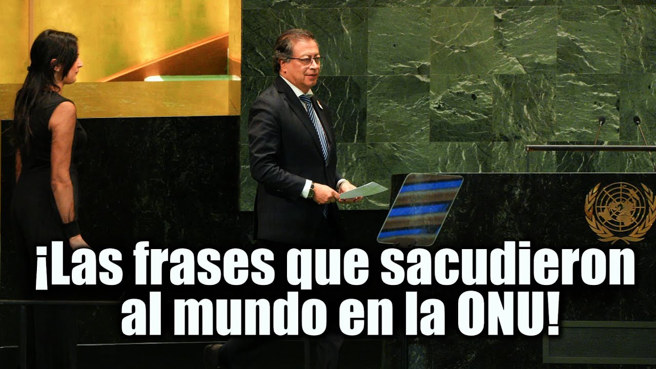 🛑🎥 Las frases épicas del presidente, Gustavo Petro, en la Asamblea ...