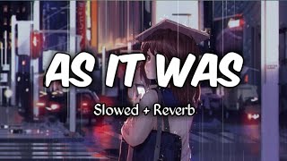 Harry Styles - As It was #slowed #reverb