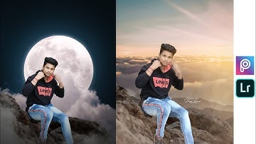 New Visual Concept Photo Editing In Mobile | Best Stylish Dp Editing | Lr And Picsart Editing