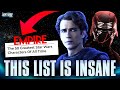 Empire's Top 50 Star Wars Characters List Is Actually INSANE!