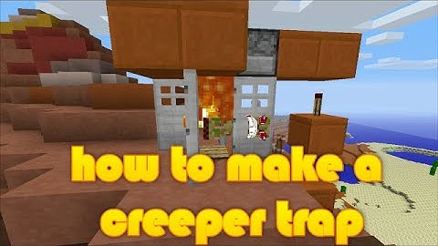 Minecraft: Xbox/PC - How to make a mob trap - EASY!