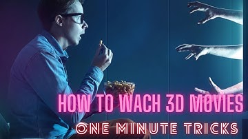 How To Watch 3D Movies On PC Using VLC | One Minute Tricks