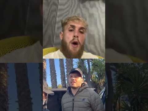 Jake Paul reacts
