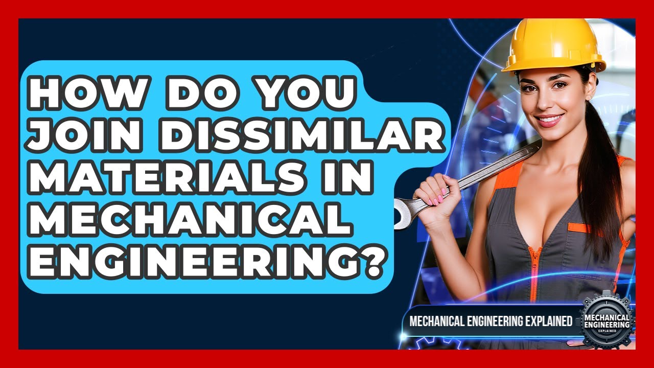 How Do You Join Dissimilar Materials In Mechanical Engineering? - Mechanical Engineering Explained