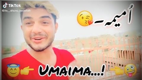 #Umaima names ki larkiyan bhut Kamchor hoti he🤣| Umaima name video By Shonu Badshah 👑 | Tiktok video