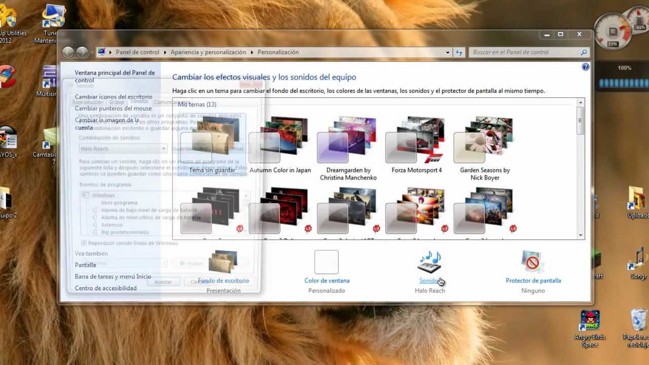 Ligera Personalización de Windows 7 a