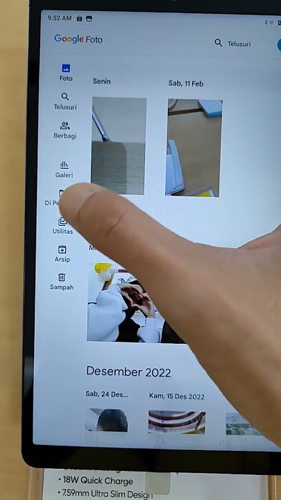 cara simpan foto di aplikasi google foto