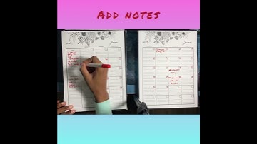 Reusable Undated Monthly Planner