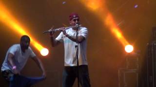 Asian Dub Foundation - Nathan&#39;s flute beatboxing solo (Live) @ SchengenFest 2015