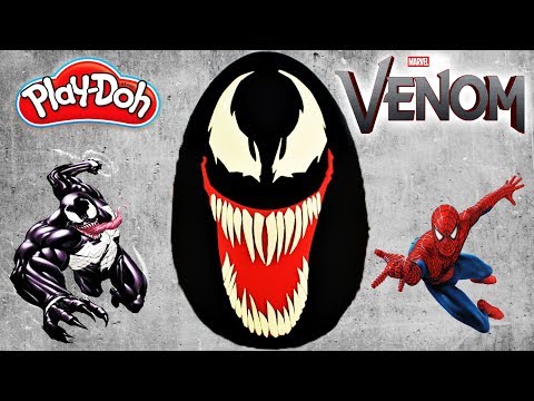 huevo sorpresa gigante de venom