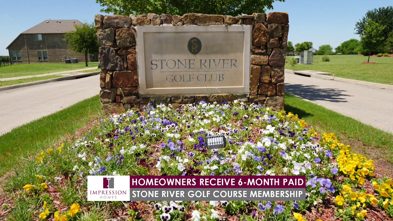 DFW New Homes for Sale Impression Homes at Stone River Estates YouTube