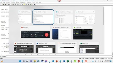 Video 3 of 3: Running and learning from Macros distributed with GT STRUDL