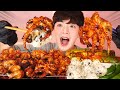 ENG SUB) Spicy Webfoot octopus Roast Eating Mukbang🐙Seafood Korean ASMR 후니 Hoony Eatingsound