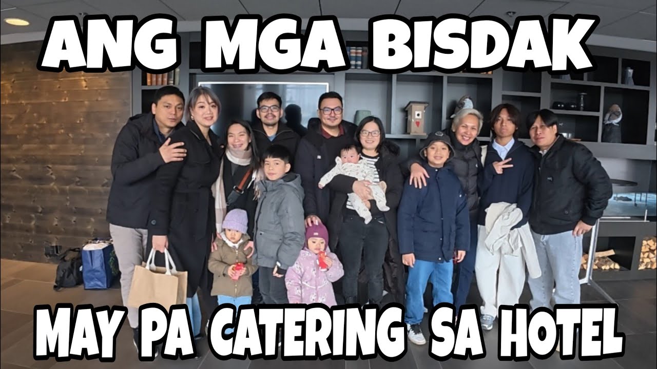 NAG BUFFET CATERING KAMI SA HOTEL | FINLAND FAMILY VLOG I  THAI-FINNISH PERO PUSONG PINAY 