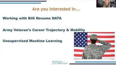 Modeling Career Pathways of Veterans in the DC Metro Area Teaser Video