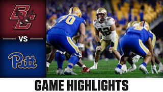 Boston College vs. Pitt Game Highlights | 2023 ACC Football