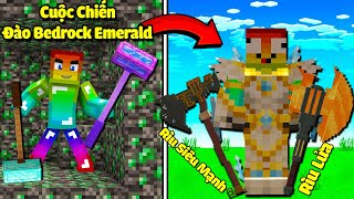 MINI GAME : CUỘC CHIẾN ĐÀO BEDROCK EMERALD ** NOOB MUA RÌU CHIẾN VÀ CUỐN SÁCH PHÉP THUẬT VIP NHẤT