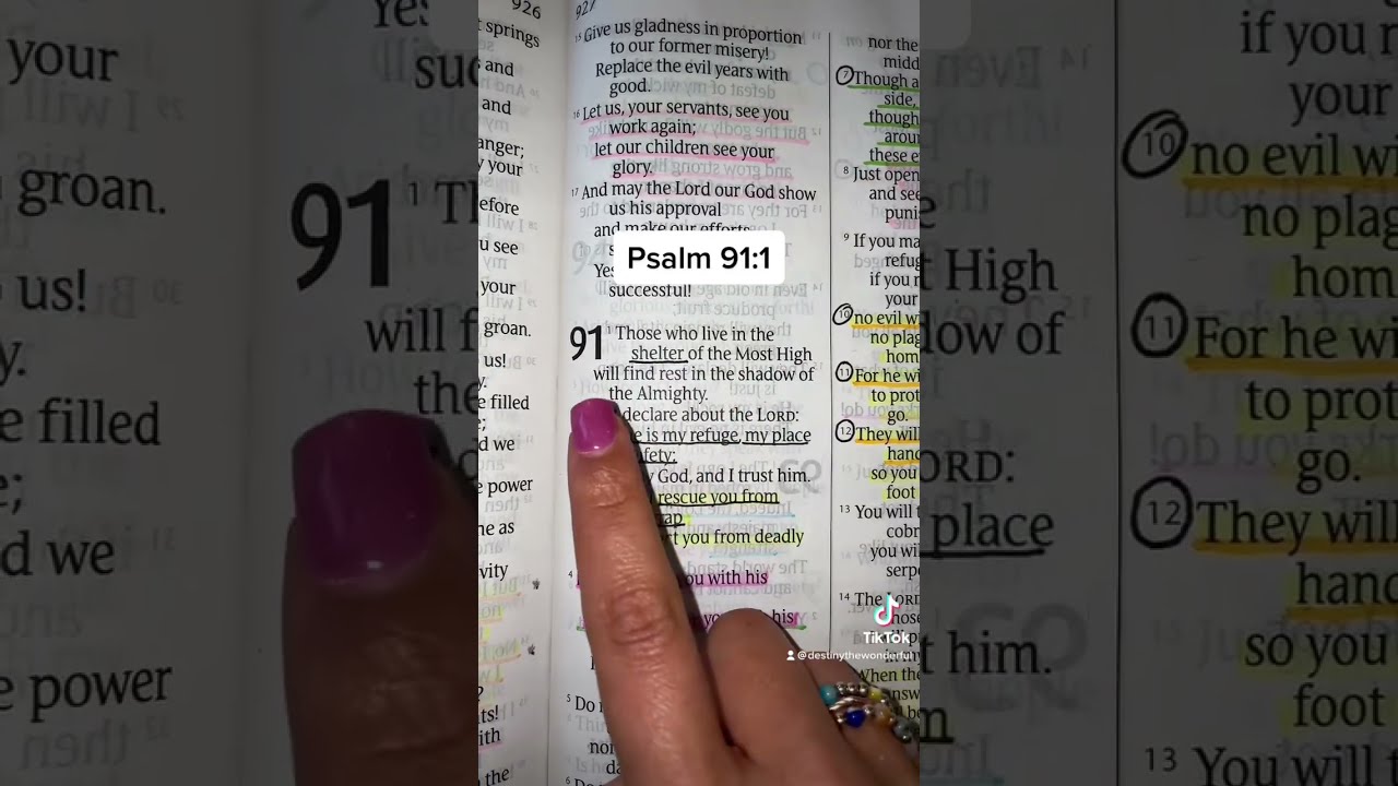  The Secret Place Of Safety Psalm 91 1