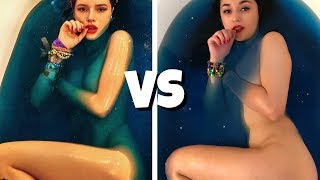 i copied bella thornes instagram for a week