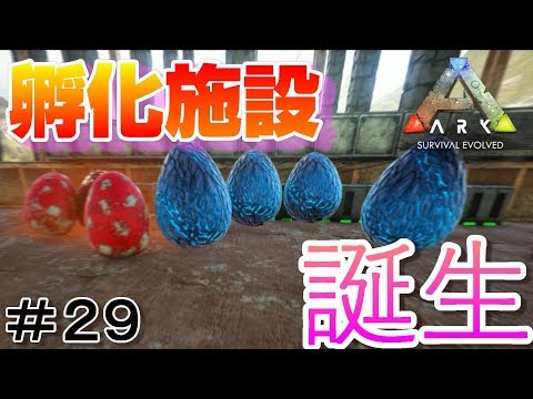 拠点に孵化施設と恐竜置き場を増設 素人ark Survival Evolved実況scorched Earth編 ２９ Youtube