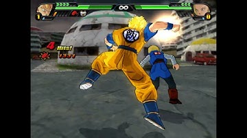 Dragon ball z budokai tenkaichi 3 future gohan vs android 17 and android 18