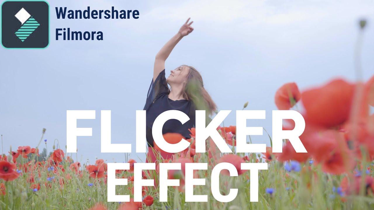 Flicker Effect ।। how to video flicker effect wandershare filmora x
