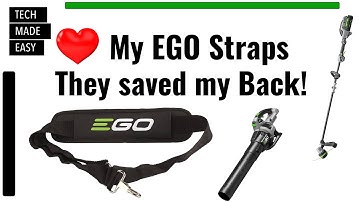 My EGO Straps SAVED MY BACK!