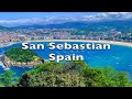 San Sebastian, Spain, La Concha Beach, Ondarreta Beach, Zurriola Beach, Mount Igeldo and Ulia