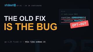 Go 1.25 Finally Fixes the Container CPU Bug (Container-Aware GOMAXPROCS)