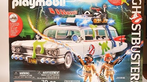 T2RX6 Reviews: Playmobil Ghostbusters Ecto-1 (Item 9220)