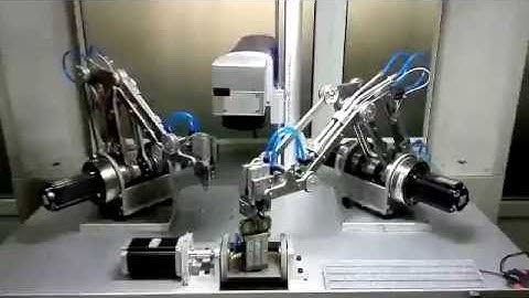 Robot automation laser marking