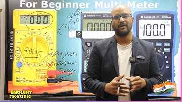 💡Beginner to Pro Multimeter Ki Full Knowledge  📌Technician Training Video Konsa Sa Lena Chahhaiye !!