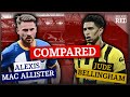 Alexis Mac Allister COMPARED to Jude Bellingham | Is Liverpool Midfield Transfer Target Worth It?