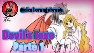 💖Devil's love💕(comic) (parte 1) El comienzo de una relación