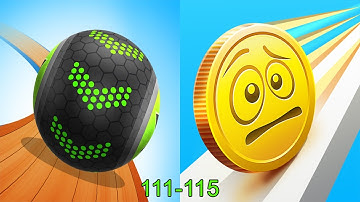 Going Balls VS Coin Rush Android iOS Gameplay (Level 111-115)