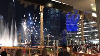 AMAZING Early Firework at Dubai Mall screenshot 4