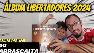 ÁLBUM LIBERTADORES 2024 - ABRINDO 50 FIGURINHAS