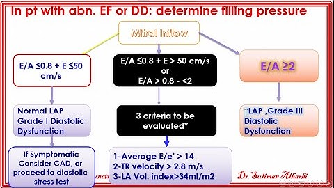 Approach to diastolic function assessment part 1