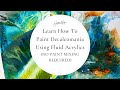 You Will Be SHOCKED How EASY Fluid Acrylics Can Be No Paint Mixing Required Decalcomania You Will Be SHOCKED How EASY Fluid Acrylics Can Be No Paint Mixing Required Decalcomania