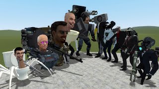 SKIBIDI TOILET 73 (FULL EPISODE) SPARTAN KICKING TEAM CAMERAMAN SPEAKERMAN TV MAN IN GARRY'S MOD