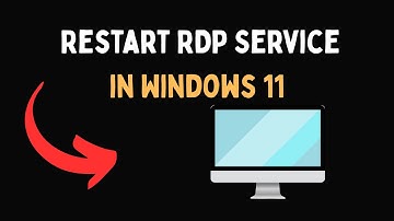 Restart RDP Service in Windows 11