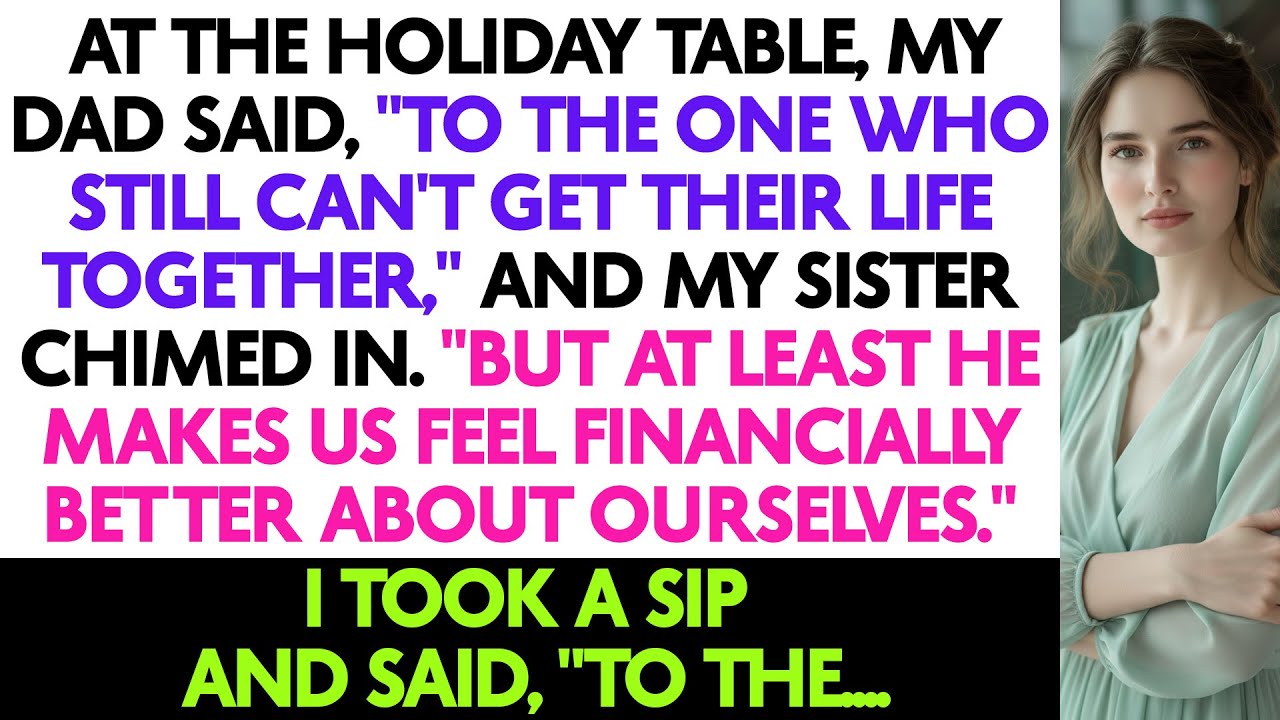 At The Holiday Table, My Dad Said, 