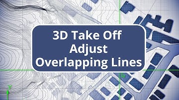 TBC Site Quantity Takeoff - Adjust Overlapping Lines