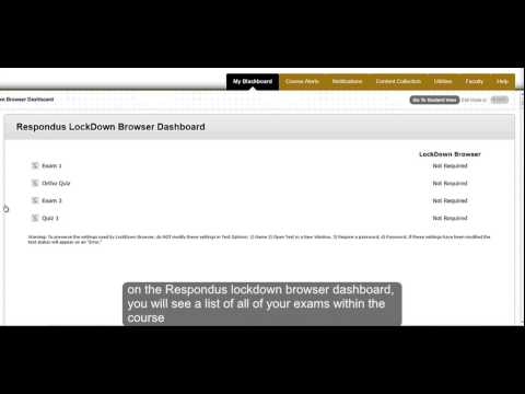 Enable Lockdown Browser - Blackboard Learn