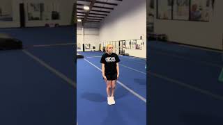 Backhandspring Stepout Ripple #Shorts #Cheer