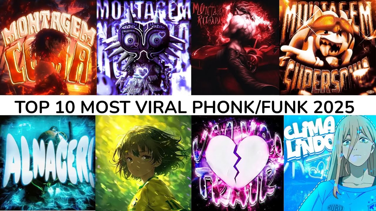 TOP 10 MOST VIRAL PHONK FUNK 2025 PLAYLIST 