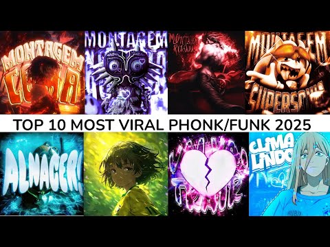TOP 10 MOST VIRAL PHONK FUNK 2025 PLAYLIST