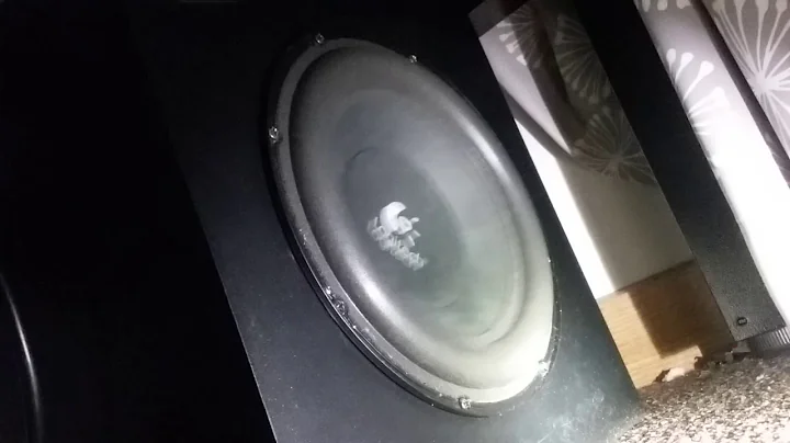 Logitech Z906 Subwoofer Grill Removed Bass